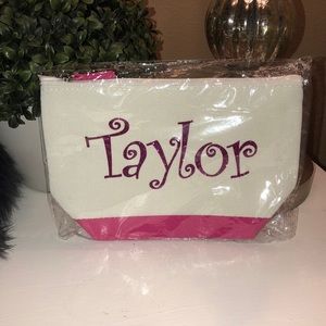Monogram Glitter “Taylor” Bag